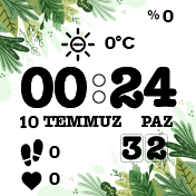 Doğa, sade siyah yazılı