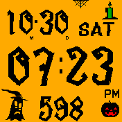 EZ Read Step Counter 3 (Halloween)