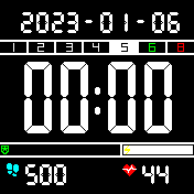 比较简约的表盘