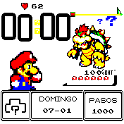 Mario y Toad contra sus enemigos