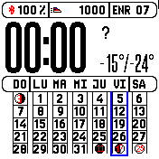 CALENDARIO 2024 ESPAÑOL CON FASES LUNARES