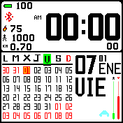 calendario en esepañol 2025 con festivos
