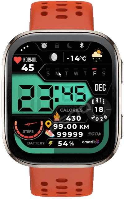 MoD (  Explorer  Zepp's watchface )  Bip6