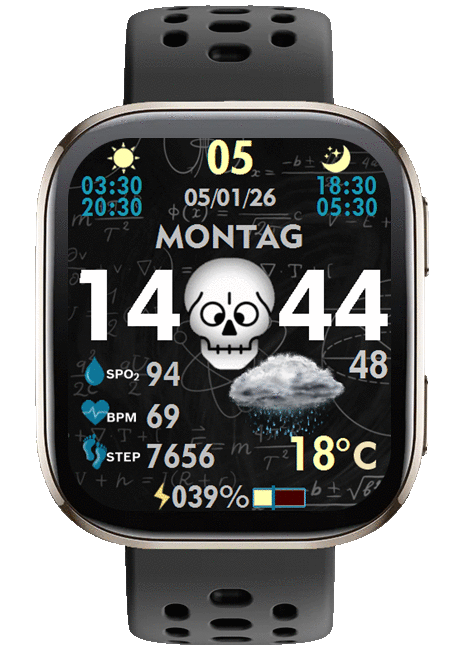 BIP6 SKULL ANIMATION Deutsch und English