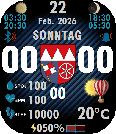 BIP6 UNTERFRANKEN LOGO MIT ANIMATION DE