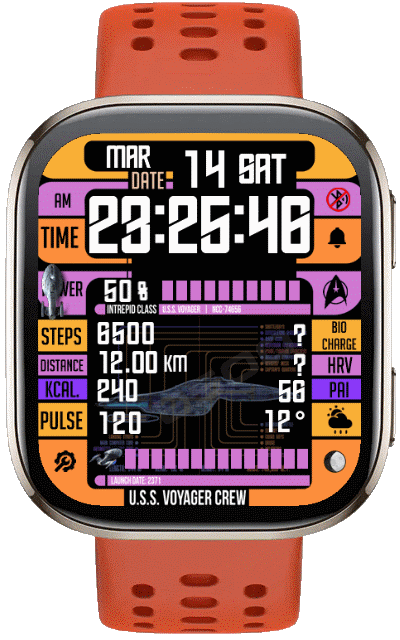 Star trek USS VOYAGER CREW