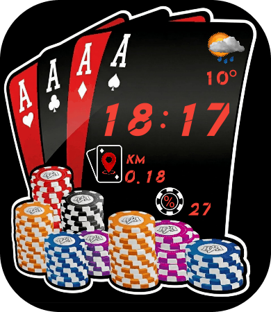 Poker watchface