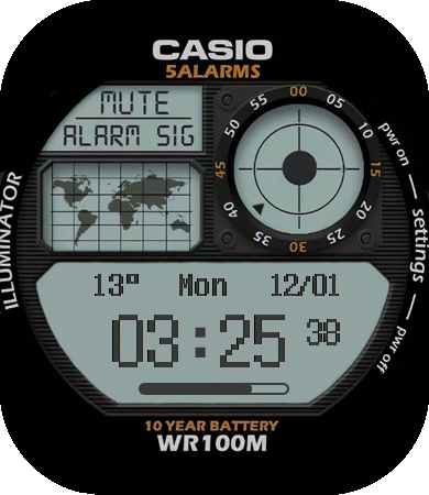 Casio 5Alarms