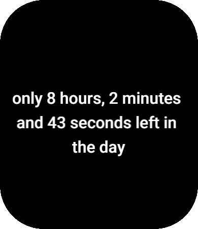 Time Left In Today