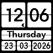Retro Clock