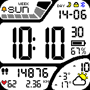 Casio seconds