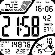 Casio Big seconds