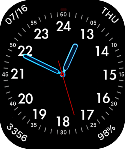AppleLog 12/24hr version for BipMax