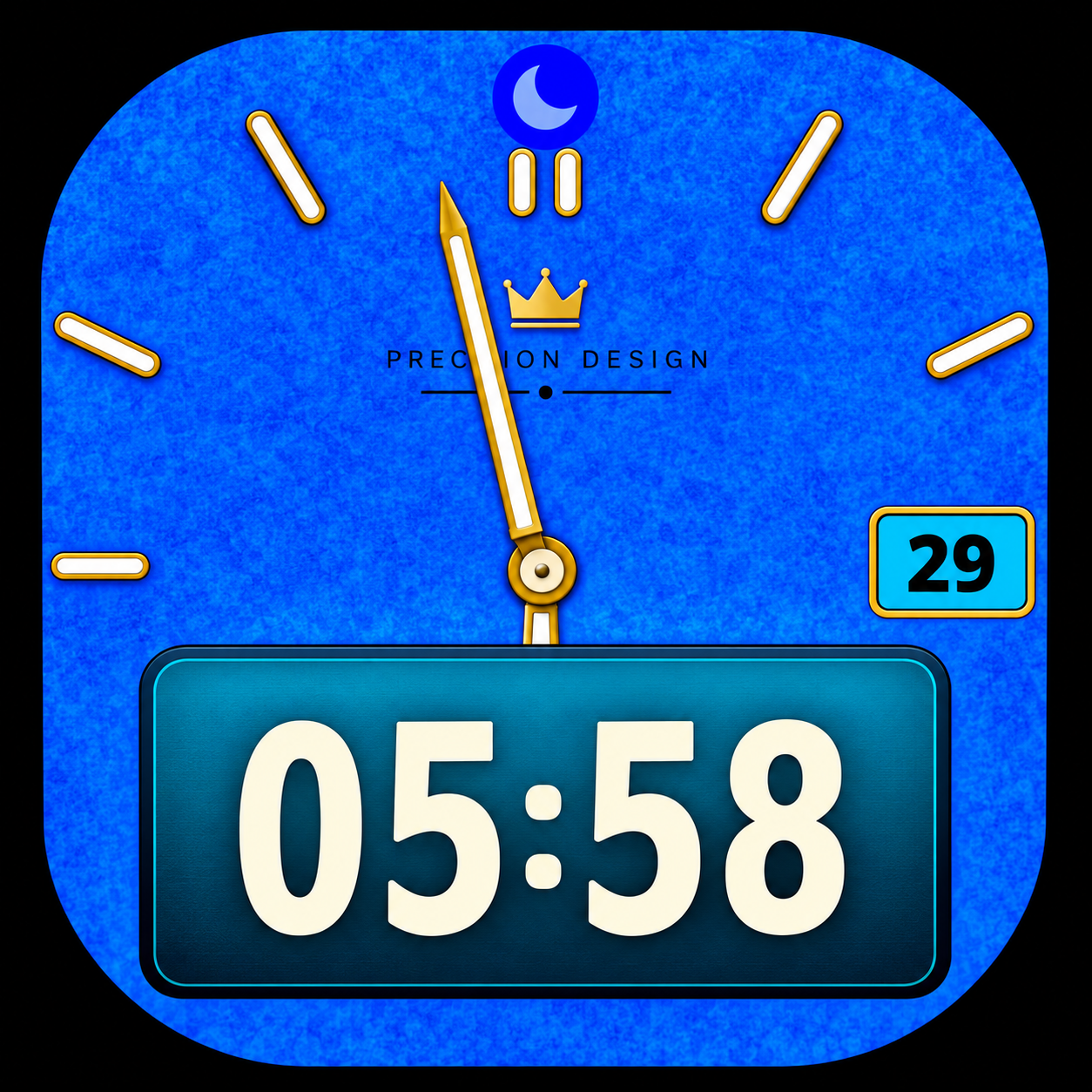 Blue Dial Bip 6
