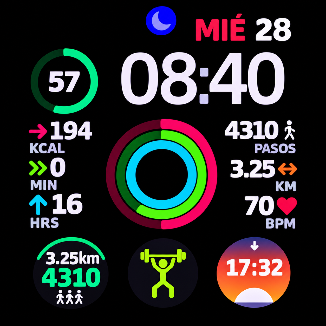 Activity Rings Bip 6