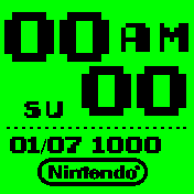 Early Gameboy inspired GREEN