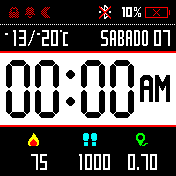 Blanco-Negro Ronyman 12hrs