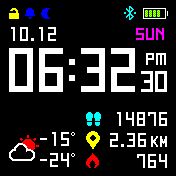 digit3 seconds distance dd.mm