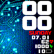 Blue Circuit Right v.1