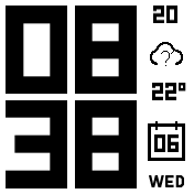 SIMPLE BIG WHITE 12H