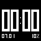 Dijital Siyah Beyaz 24H no weekdays