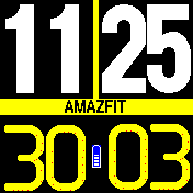 Uhrzeit 24H, Datum, Batterie