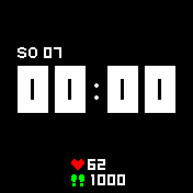 Clean modified default - bigger version - GERMAN LAYOUT / 24h