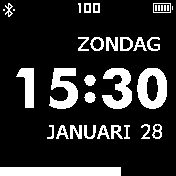 Simple face with steps bar