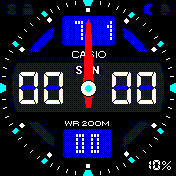 Casio analog digital