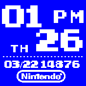 Early Gameboy inspired wf