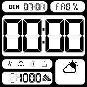 BIG CASIO FR BLACK STRING