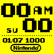 Early Gameboy inspired YELLOW