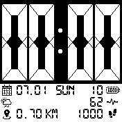 Amazfit Bip BIG DIGITAL BLACK&WHITE EN FINAL