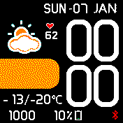 Cyrano Weather TwoRow Orange EN