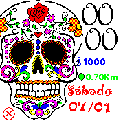 Calavera dia de los muertos