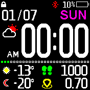 Large Digits 12h Watch v2b