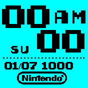 Early Gameboy inspired CYAN