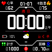 Face Taiwan 12H MM-DD with second #3 (fixed AM/PM)