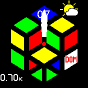 Rubik 2x2 km, km, batt y clima