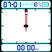 CasioStyle (digital / analog) - with seconds