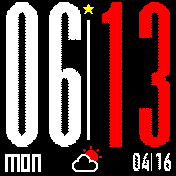 dd/mm with red step bar