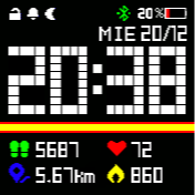 Compact Dots Center Black ES Flag