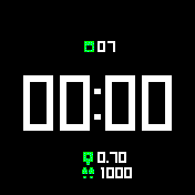 Digital Bip Simple Green