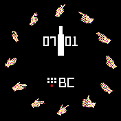 숫자 수어(수화) 시계