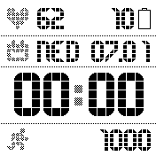 Amazfit Bip DIGITAL SIMPLE CZ MONOCHROME