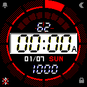 DOUBLE RED CIRCLE (12H)