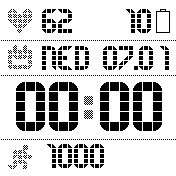 Amazfit Bip DIGITAL SIMPLE CZ MONOCHROME v2