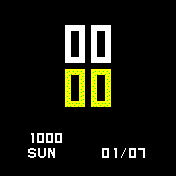 amazfit simple vertical yellow 12hr °F [variant]