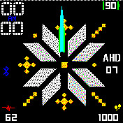 Songket Motif Bunga Pecah Lapan