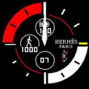 Hermes Red White